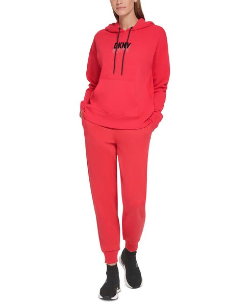 DKNY Sport Womens Rhinestone Jogger Pants
